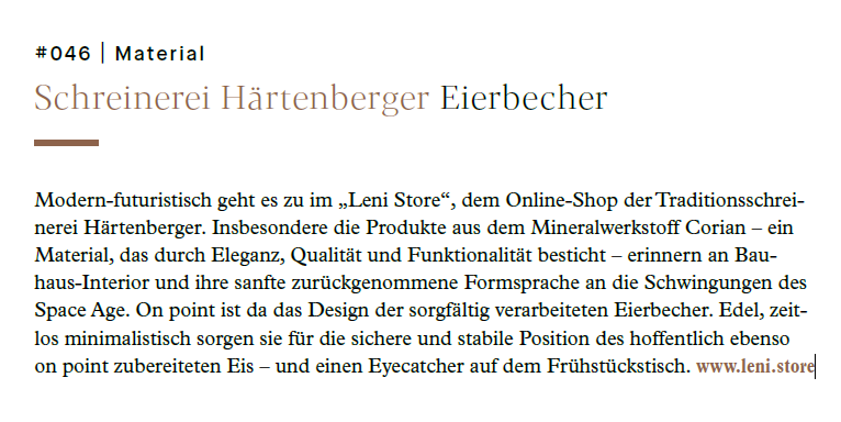 Geschenkset 1 - Design-Eierbecher / Leni-Espressobohnen / Kaffeeklammer